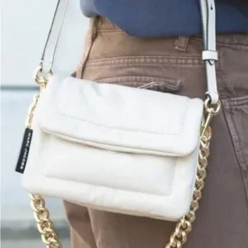 Marc Jacobs Cream Pillow Mini Bag